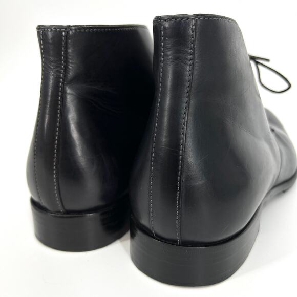 Paul Evans Mens Leather Chukka Boots Size 9 Made in Italy